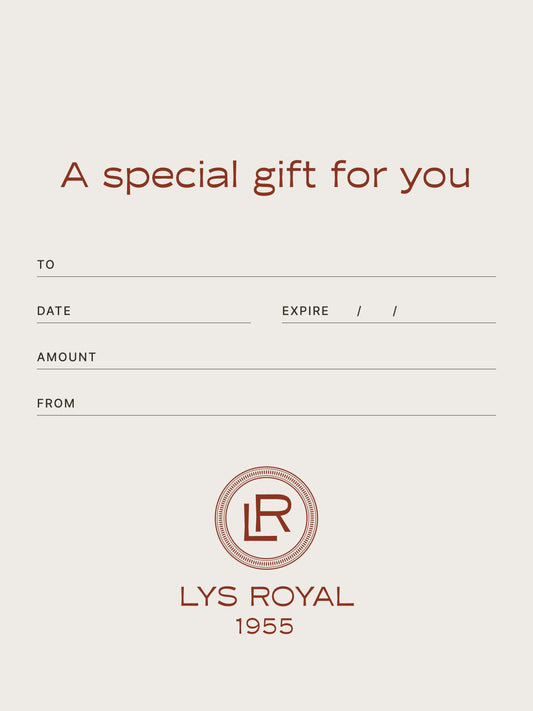 Carte cadeau - Lys Royal