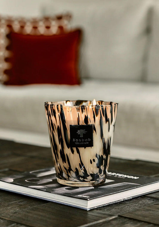 Baobab Bougie Parfumée Black Pearls - Lys Royal