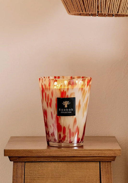 Baobab Bougie Parfumée Coral Pearls - Lys Royal