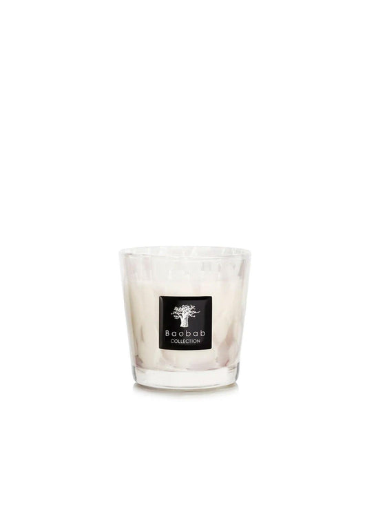 Baobab Bougie Parfumée White Pearls - Lys Royal